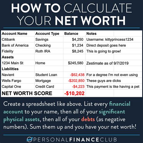  Calculating Ammy's Net Worth and Earnings 