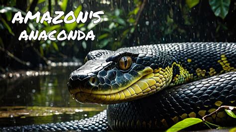  Deciphering the Puzzle: Anatomy and Physiology of the Enigmatic Anaconda 