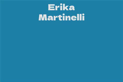  Exploring Erika Martinelli's Stunning Figure 