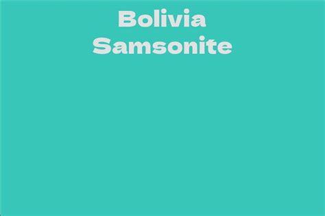  Fresh Details about Bolivia Samsonite 