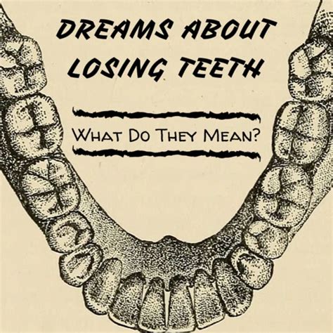  Interpretations of Dreams about Tooth Loss in Various Cultural and Psychological Frameworks 