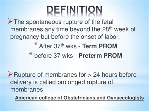  Myth or Reality: Is Spontaneous Rupture of Membranes a Mythical Occurrence? 