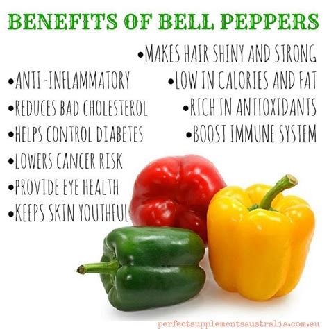  The Many Health Benefits of Consuming Sweet Green Peppers 