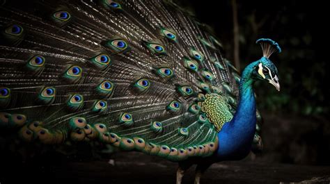  Unveiling the Exquisite Plumage of the Azure Peafowl