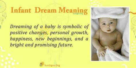  Unveiling the Importance and Analysis of Dreaming of an Infant Male 