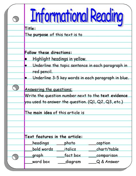 10 Headings for Informational Article