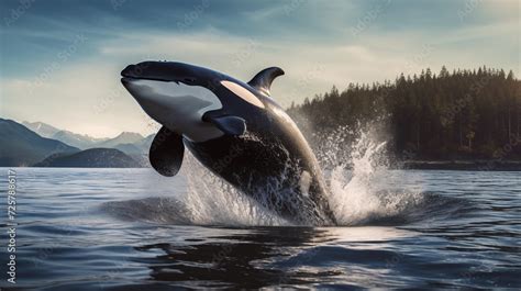 A Breathtaking Experience: Swimming alongside Powerful Orcas in their Natural Habitat