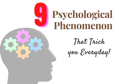 A Closer Look at the Possible Psychological Explanations for the Peculiar Phenomenon