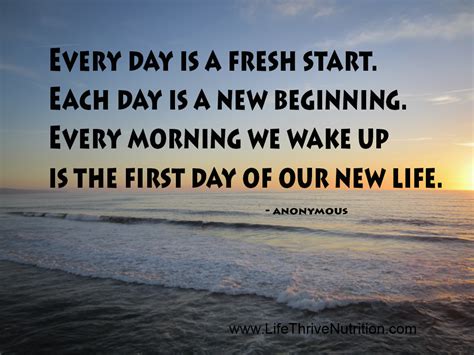 A Fresh Beginning to Your Day