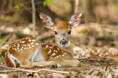 A Glimpse into Wilderness: Encountering a Fawn in its Natural Habitat