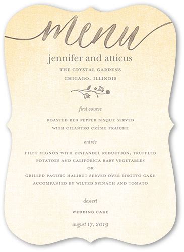 A Regal Banquet: Creating an Unforgettable Wedding Menu to Delight Your Guests