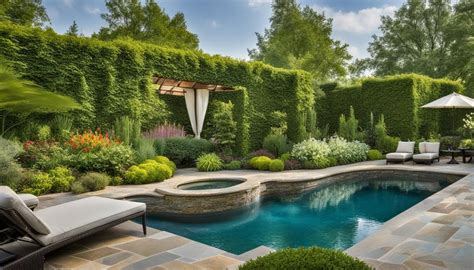 A Touch of Nature: Integrating Landscaping Ideas for Poolside Serenity