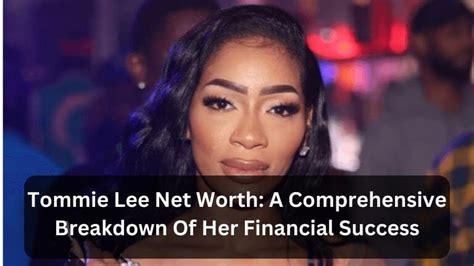 A breakdown of her financial success