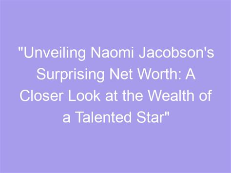 Accomplishments and Wealth of the Talented Star