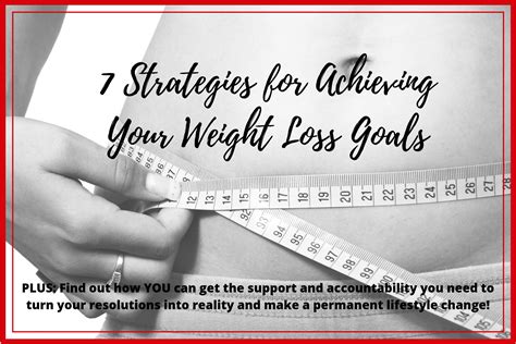 Achieving Weight Loss Success: Strategies and Motivation