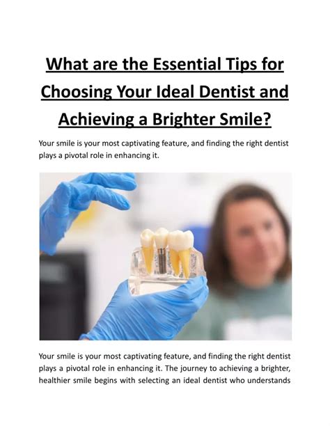 Achieving the Ideal Smile: Essential Insights on Faux Dental Solutions