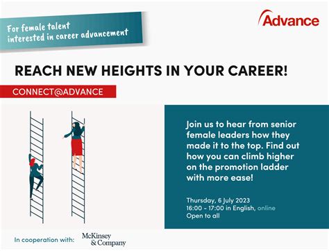 Advancement and Promotion: Reaching for New Heights