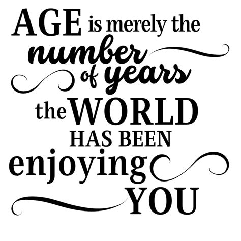 Age, A Mere Number