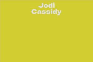 All About Jodi Cassidy