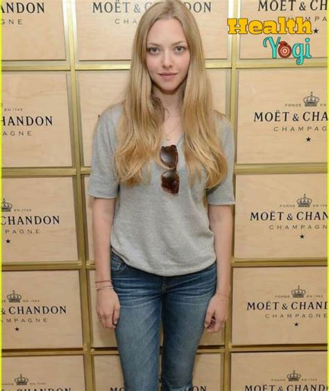 Amanda Seyfried's Fitness Routine and Diet Plan