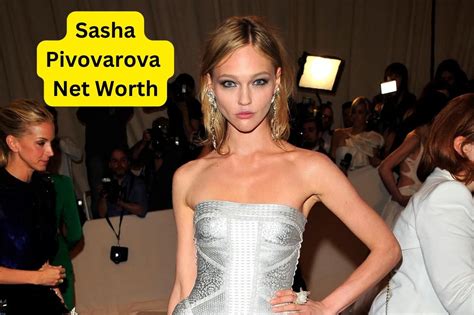 An Overview of Sasha Pivovarova's Wealth and Income