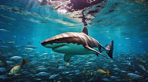 An Unforgettable Encounter: Swim Alongside Majestic Predators in the Vast Depths