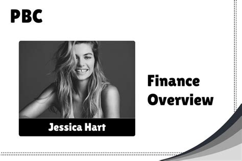 An overview of Jessica Hart's financial achievements