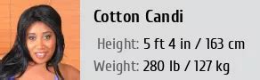 Analyzing Cotton Candi's Figure and Body Measurements