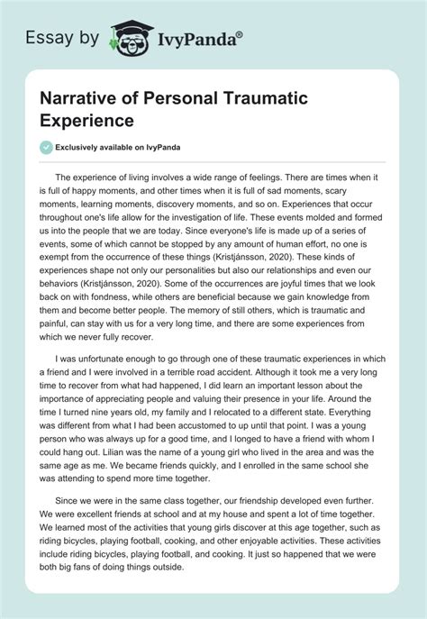 Analyzing Personal Experiences and Traumatic Events in Dream Interpretation