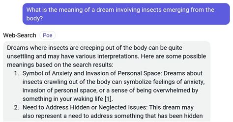 Analyzing the Possible Personal Significance of Dreams Involving the Departed Insects