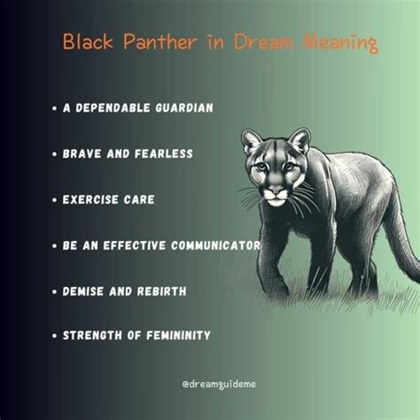 Analyzing the Psychological Significance of Dreaming about a Panther Feasting