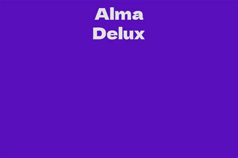 Analyzing the Success Story of Alma Delux