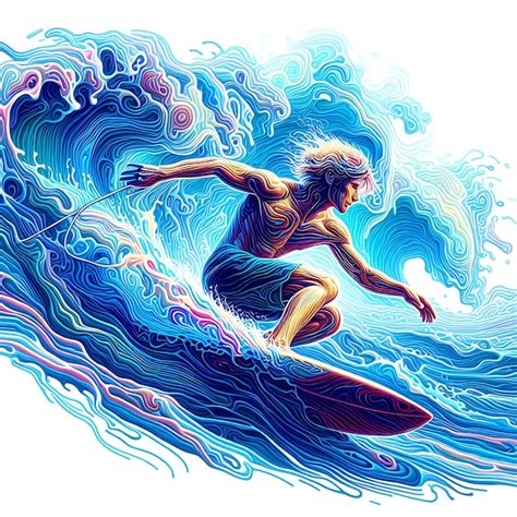 Analyzing the Symbolism of Riding the Waves in Dreamscapes