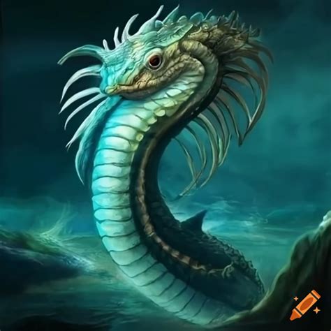 Artistic Representations of Azure Serpents: Aesthetics and Interpretations