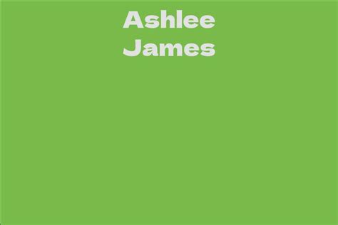 Ashlee James Figure Statistics