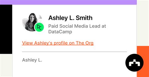 Ashley Smith's Social Media Presence