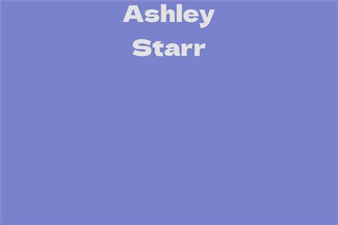 Ashley Star Net Worth and Earnings