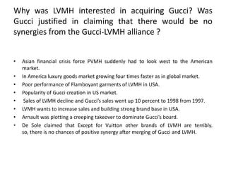 Assessment of Gucci Xxx's Financial Situation