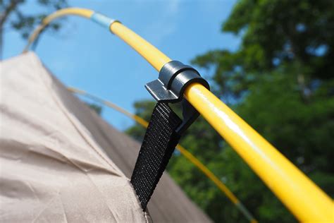 Attaching and Securing the Tent Fabric