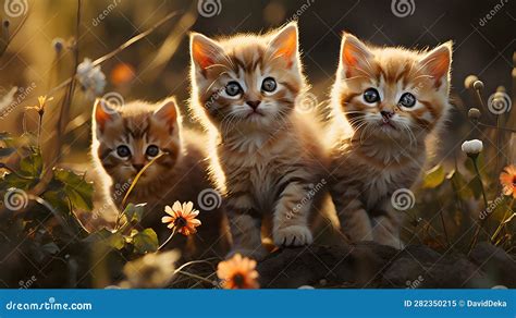 Awe-inspiring Creatures: The Enchantment of Unique Kittens