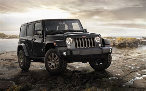 Be the envy of the road: Stand out with a sleek and stylish Black Jeep