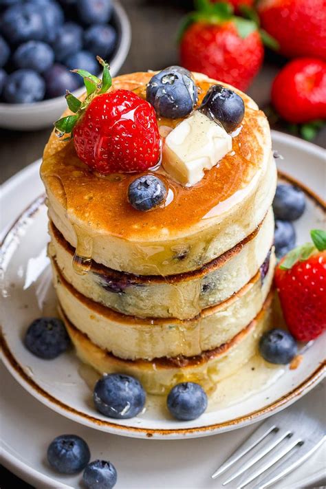 Blueberry Pancakes with a Twist: Try Adding Lemon Zest