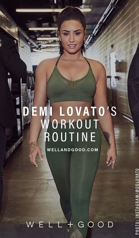 Body Measurements: Demi's Figure and Fitness Regimen