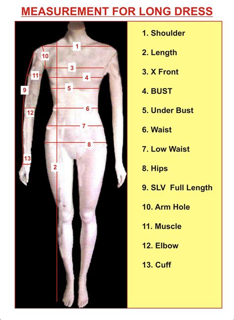 Body Measurements and Dress Style