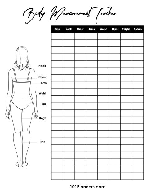 Body Measurements of Beachchic94