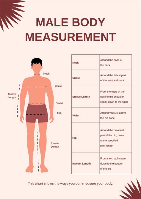 Body Measurements of Christian XXX