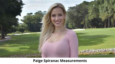 Body Measurements of Paige Fox