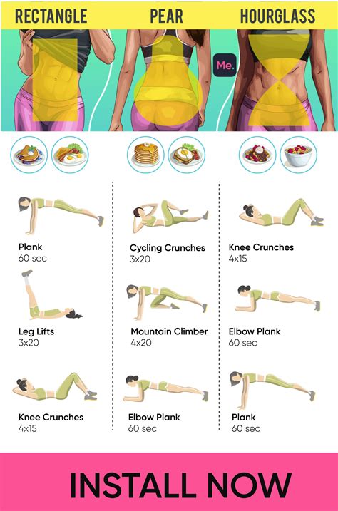 Body Shape and Fitness Regimen