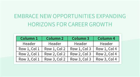 Branching Out: Expanding Horizons and Embracing New Opportunities