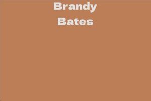 Brandy Bates: Achievements and Recognition